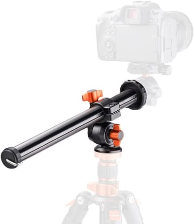 Camera Statief Boomarm met Verstelbare Hoek en Uitbreidbare Kolom voor Macro Fotografie (32 cm, 5 kg) - Ideaal voor Buiten en Studio Gebruik