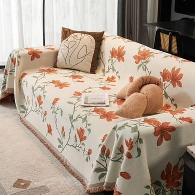 Retro Franse Bankhoes Stof Volledige Hoes Chenille Universeel Licht Luxe High-end Bankkussenhoes voor Alle Seizoenen 180*130cm