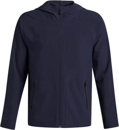 Under armour ua b unstoppable full zip-blu in de kleur marine.