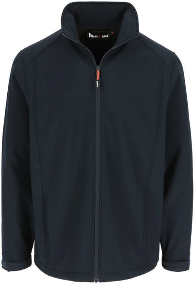 Herock Julius Softshell Werkjas Heren – Winddicht & Waterafstotend – Antraciet – Maat 2XL