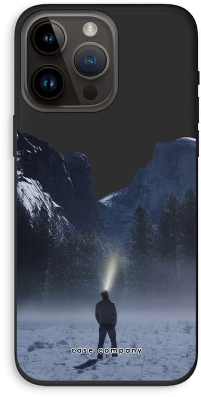 Case Company® - Hoesje geschikt voor iPhone 14 Pro Max hoesje - Wanderlust - Biologisch Afbreekbaar Telefoonhoesje - Bescherming alle Kanten en Schermrand