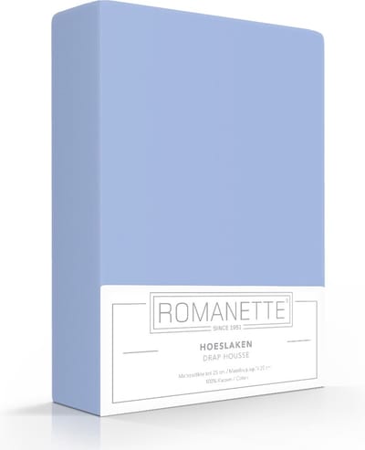 Luxe Verkoelend Hoeslaken Katoen - Blauw