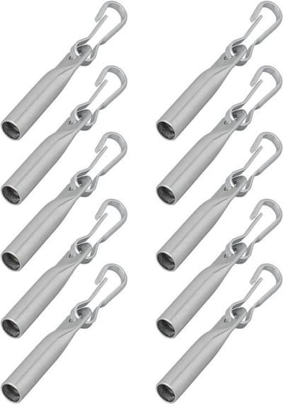 ProPlus Kabeleindsluiting - Staal - Ø 8 x 90 mm - Simplex Haken - 10 stuks