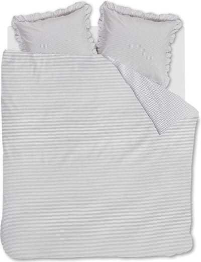 At Home by BeddingHouse Flamboyant Stripes - Dekbedovertrek - Tweepersoons - 200 x 200/220 cm - Zand