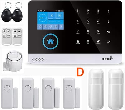 Draadloos Alarmsysteem - Wifi GSM Beveiliging - Thuisbeveiliging - App Bediening - 254 cm