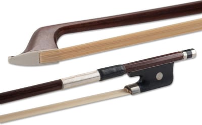 Cellostrijkstok 4/4 - Strijkhout Cello - Muziek Maken - Natuurhaar Ronde Stok - 4/4 Maat - Natuurlijk