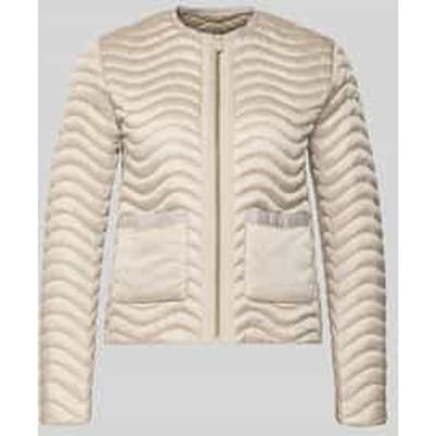 Slim fit Gewatteerd jack met opgestikte Zakken (bovenstuk) Model 'Tamina'