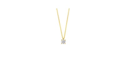 Blush Collier LG3002Y 14k Geelgoud 0.30crt G SI Lab Grown Diamant 42cm