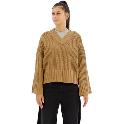 Replay Dk3555.000.g22926 Trui Met V-hals Bruin XS Vrouw