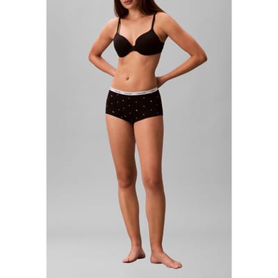 Calvin Klein Boy Short Seeing Stars Black Taglia: XS | Biancheria intima Outlet | Donna | Nero