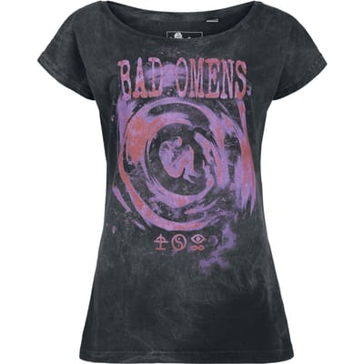 Bad Omens T-shirt - The Drain - S tot 4XL - voor Vrouwen - antraciet
