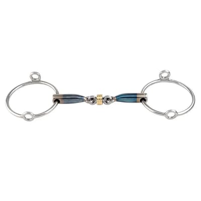 Mors simpel voor paard ring vrij Trust Sweet Iron Brass ring