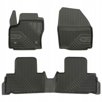 FROGUM No.77 - Automatten Set - Ford S-MAX automat - TPE rubber - Hoge beschermrand - Perfecte pasvorm