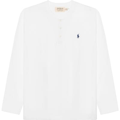 Polo Ralph Lauren SS22 T-shirt met korte mouwen en geborduurd logo voor heren, wit, artikelnummer 710790058-002 M white