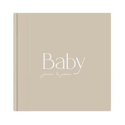 Writemoments Baby, jouw eerste jaar - Baby boek 0-1 jaar - Baby Invulboek