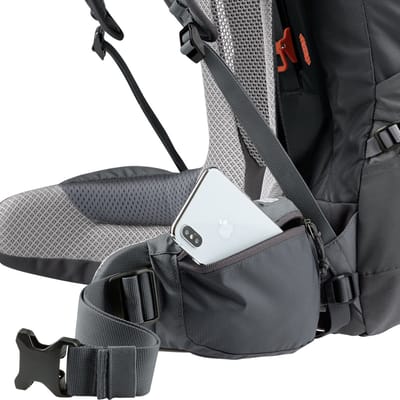 Deuter Futura Air Trek 60 + 10 - Trekkingrugzak - Heren Black / Graphite 60 + 10 L