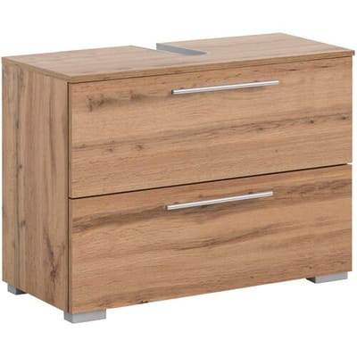 Schildmeyer Onderkast wastafel Carlos (Breedte 80 cm, Eiken landhuis)