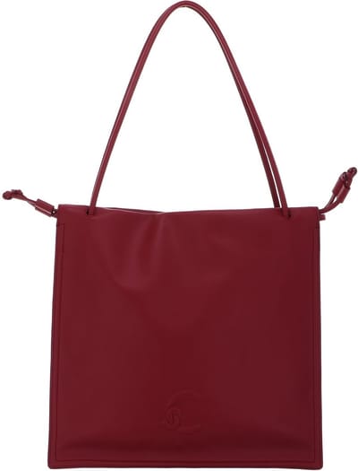 COCCINELLE Leren Schoudertas Dulse Shoulderbag Sangria (rood)paars