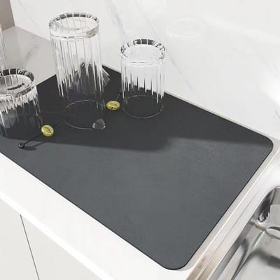 Sous-main de cuisine absorbant et résistant à la chaleur