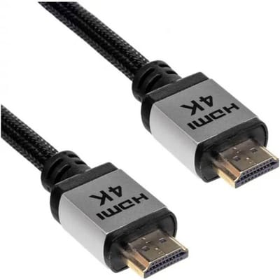 Akyga AK-HD-30P HDMI-kabel HDMI Aansluitkabel HDMI-A-stekker 3.0 m Zwart 4K UHD