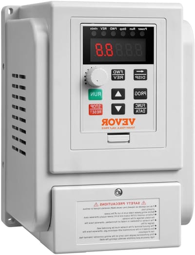 Frequentieomvormer VFD - Motorregelaar - Motoren Aansturen - 10-voudig Beveiligingssysteem - 22 kW - Wit