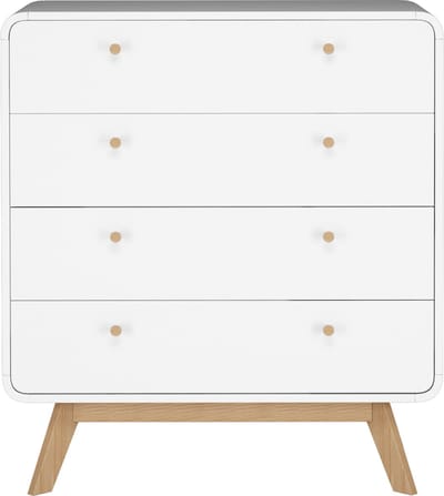 Toscana-Kast hoog Pine Stained/Wax