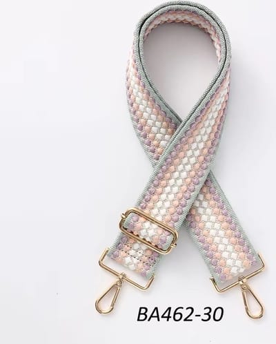 Bag Strap - Pinky - Tassenriem - Schouderband - Schouderriem Tas - Tassen Riem - Tas Hengsel - Tassen Band - Gitaar Strap - Cameratas Band - Cross Body - Verstelbare Riem - Bag Belt - Handtas Bandje