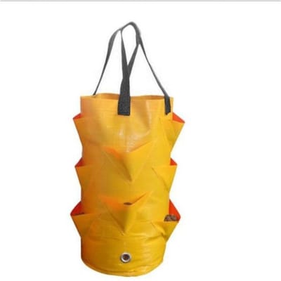 1 Stuks Hangende Plantenzak Voor Lucht Tuinieren, 3-Gallon Specifieke Hangzak Voor Aardbeien, Bloemen- En Plantenmand Groeizak
