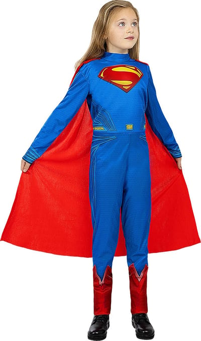 FUNIDELIA Supergirl Kostuum - Justice League - Maat: 97 - 104 cm
