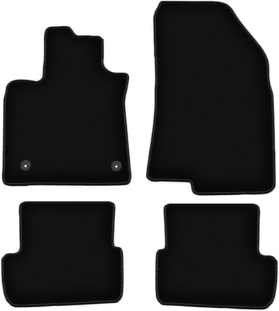 BASIC zwarte veloursmatten voor: Dacia Sandero III hatchback (2021-)