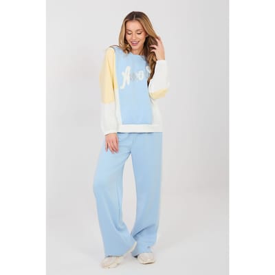 Luna Lounge Set - Lichtblauw / One Size