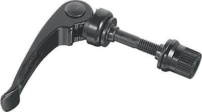 Ergotec Zadelpen - Met snelspanhendel - M6x45mm - Zwart