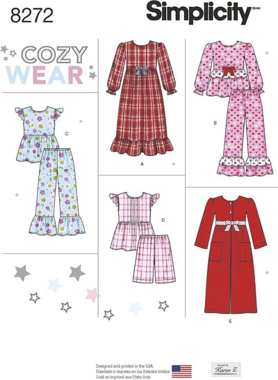 Kinderkleding Patroon - Naaipatroon Set - Zelf Kleding Maken - Met Strik Detail - Maten 3-6 - Wit