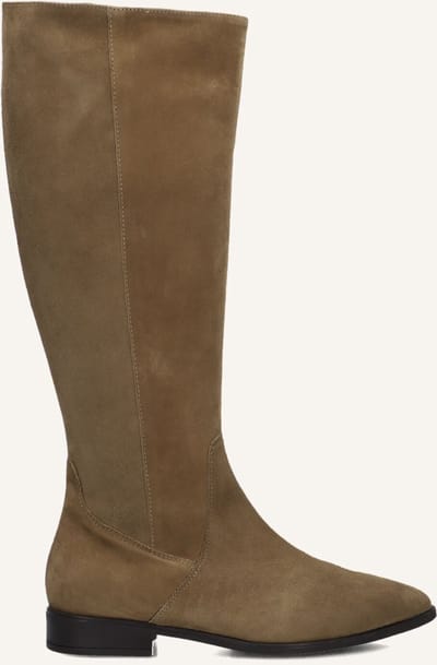 STEFANO LAURAN 011-204 Laarzen - Suède - Dames - Camel - Maat 38