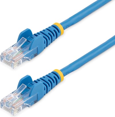 StarTech.com 5m Blue Cat5e / Cat 5 Snagless Patch Cable 5 m - patch cable - 5 m - blue - Blauw - 5m