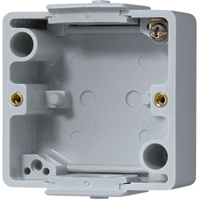 Jung WG600 Opbouwdoos Verzonken Schakelmateriaal - 600 - E2U52
