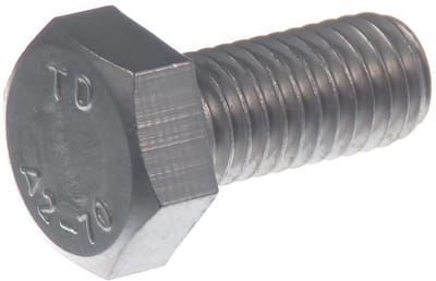 Roestvrijstalen Zeskantschroeven M14 x 25 mm A2 RVS DIN 933 Bevestigingsmateriaal