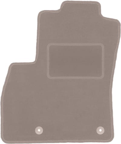 Beige bestuurdersmat voor: Peugeot Bipper combivan, Tepee (2007-2017)