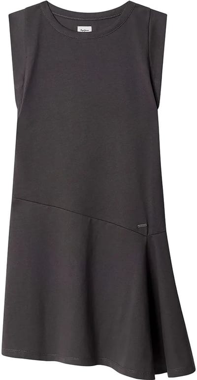 Pepe Jeans Isobel Mouwloze Jurk Grijs 10 Years Meisje