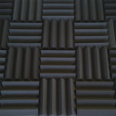 Akoestische Schuimpanelen 2 Stuks - Geluidsisolatie Studio Schuim - Antraciet