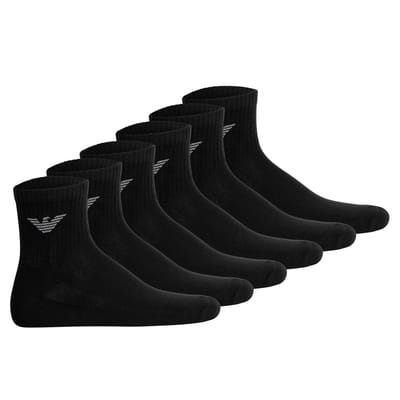 Emporio Armani Sokken SPORTY SPONGE 6P 39-46 Set van 6