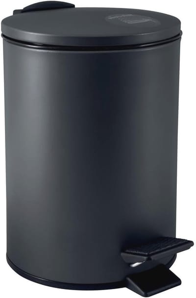 Elegante roestvrijstalen afvalemmer met zachte sluiting en binnencontainer - 3 of 5 liter pedaalemmer