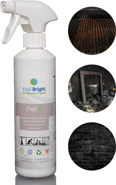 ProfiBright Zakelijk - Ontvetter Profi6 - Roetverwijderaar Profi6 - Concentraat - Dierproefvrij - 500 ml