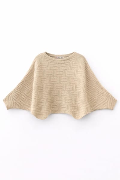 Oversized Gelaagd Geribbeld Coltrui