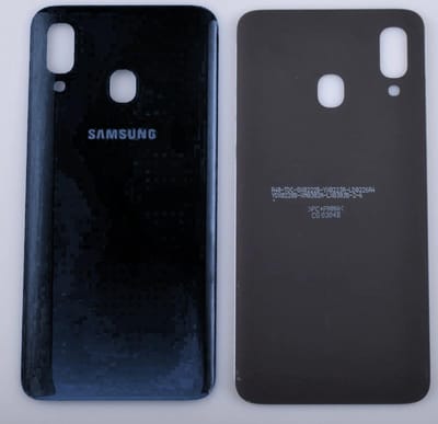 Batterijcover Geschikt voor Samsung Galaxy A40 – Premium – Zwart