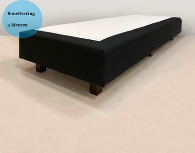 Losse boxspring - BONELLVERING  - boxspringonderstel - boxspringbedbodem - zonder matras -  60x180 cm ZWART