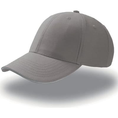 Atlantis Headwear Sport Sandwich Cap AT612 - GREY/WHITE - One size
