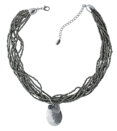 Behave - Ketting met fijne kraaltjes en hanger - Romantische boho-look
