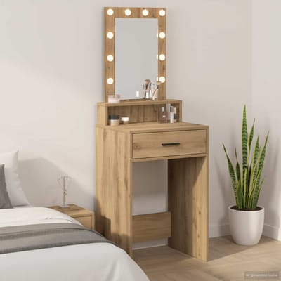 vidaXL - Kaptafel - Bruin - 50 - x - 41 - x - 140 - cm - Bewerkt - hout