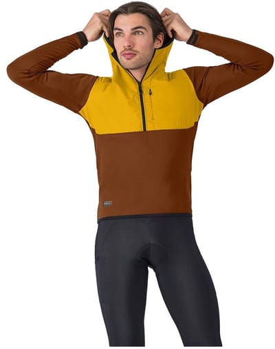 Castelli Unlimited Roam Sweatshirt Geel,Bruin M Man